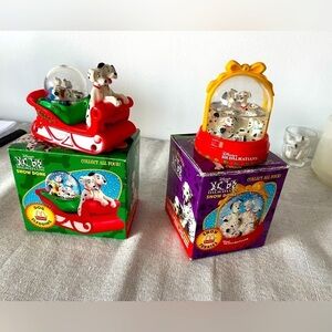 101 Dalmatian Snow globe Christmas edition